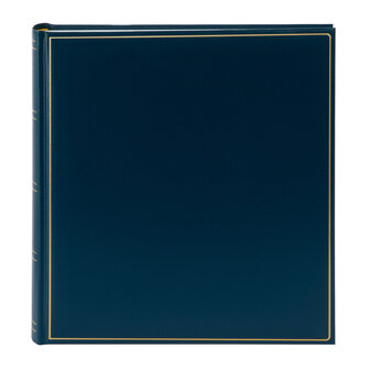 Goldbuch Milano Classic fotoalbum blauw 31384 witte bladen