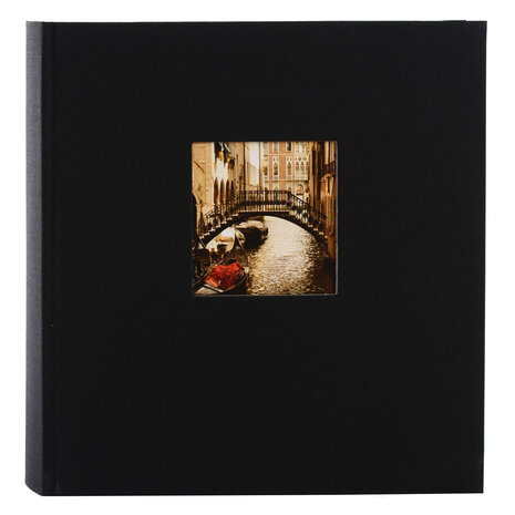 Goldbuch fotoalbum Bella Vista zwart 30x31cm 27977