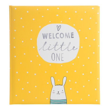 Goldbuch Welcome Little One yellow kinderalbum 15180U